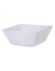 Mirage Martello White 24cm Square Bowl 3L