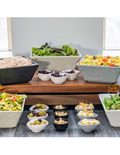 Mirage Martello White 24cm Square Bowl 3L 2