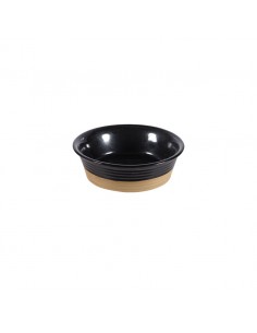 Black Igneous Large Pie Dish 16cm