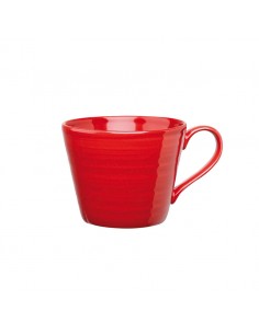 Rustic Snug Mug Red 12oz