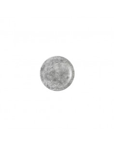 Urban Steel Grey Narrow Rim Plate 17.8cm 7 inch