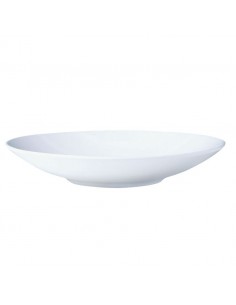 Monaco Contour Bowl White 25.5cm