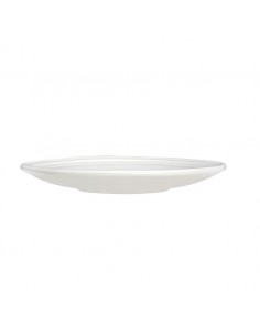 Bead White Saucer 12.5cm 2