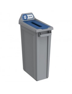 Recycling Station 1Stream Paper 87 Litres Grey