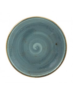 Steelite Craft Blue Pizza Plate 12.5inch Diameter