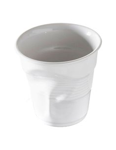 Froisse Tumbler Crumple White 8cl