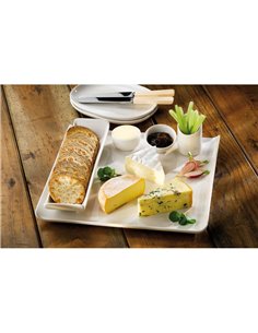 Buffet Trays Rectangular White 15.3 x 56cm 2