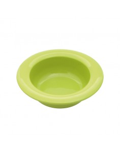 Dignity Bowl Wide Rim Green 19.5cm Ceramic