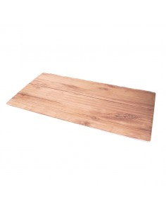 Mirage Strata - 50x25 cm Platter - Teak