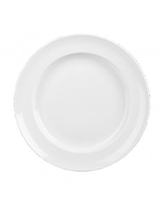 Future Care White Dinner Plate Footed 26cm