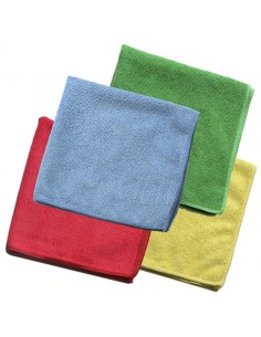 Economy Microfibre Cloth Green