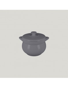 Chef's Fusion Round Soup Tureen & Lid Grey 45cl