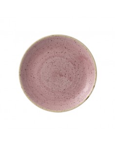 Stonecast Petal Pink Coupe Plate 16.5 Inches