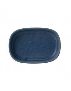 Emerge Oslo Blue Shallow Tray 17.3cm