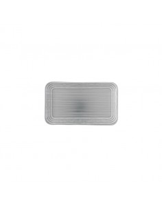 Harvest Norse Grey Organic Rectangular Plate 27x16cm