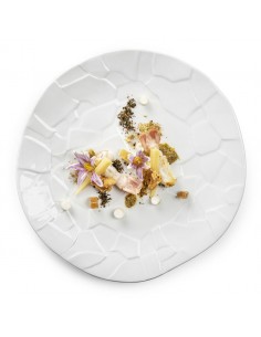 Trencadis 29cm Plate Gloss White
