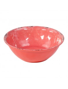Red Casablanca Melamine Bowl 1.3L