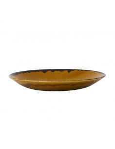 Harvest Brown Deep Coupe Plate 25.5cm 10 inch