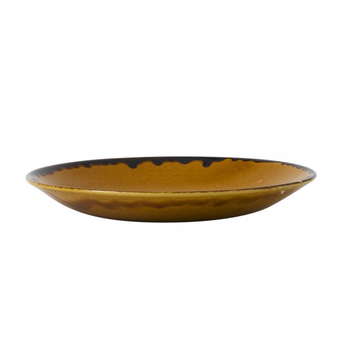 Harvest Brown Deep Coupe Plate 25.5cm 10 inch