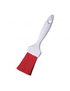 Flat Pastry Brush Red 50mm
