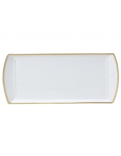 Burnished Gold Classic Rectangle Tray 34 x 15cm