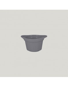 Chef's Fusion Ramekin With Grooves Grey 9cm 0.5cl