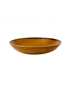 Harvest Brown Evolve Coupe Bowl 18.2cm 7 1/4 inch 42.6cl 15oz