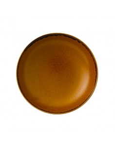 Harvest Brown Evolve Coupe Bowl 18.2cm 7 1/4 inch 42.6cl 15oz 2