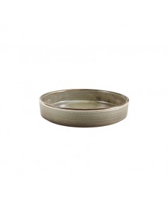 Terra Porcelain Grey Presentation Bowl 20.5cm