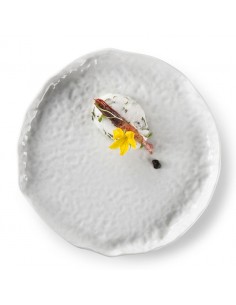 Salina Plate 23cm Gloss White