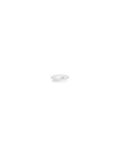 L Couture White Wide Rim Shallow Bowl 28cm