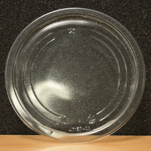 12oz Clear Round Pot Lid (500 Per Case)