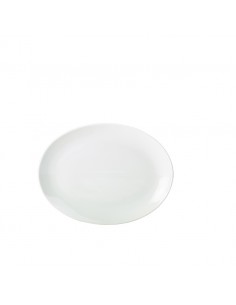 Royal Genware Oval Plate 21cm White