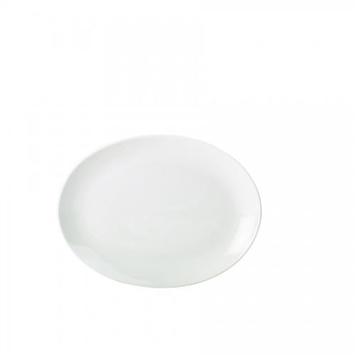 Royal Genware Oval Plate 21cm White