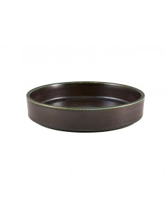 Terra Porcelain Black Presentation Bowl 20.5cm