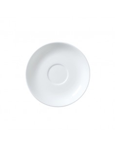 Coupe White Saucer 16cm