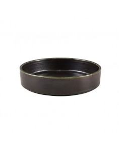 Terra Porcelain Black Presentation Bowl 18cm