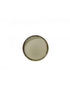 Harvest Linen Walled Plate 8.67in 2