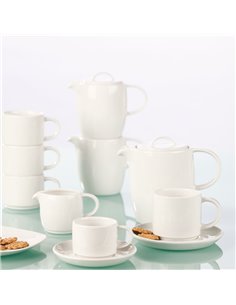 Compact Saucer For B8513 B8305 White 15.25cm
