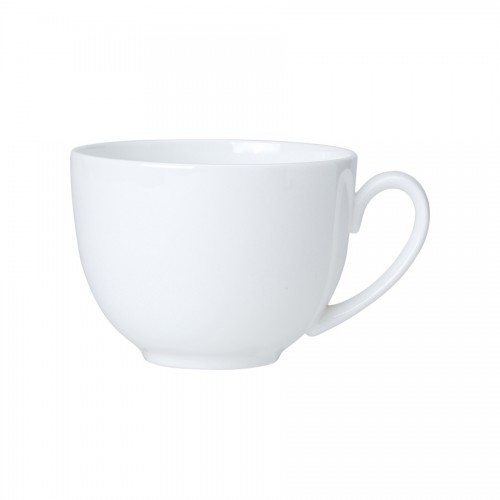 Coupe White Tea Cup Low 22cl