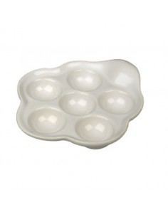 Classic Snail Dish White 16cm