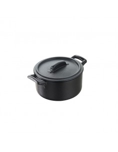 Belle Cuisine Round Casserole Black 20cl 2