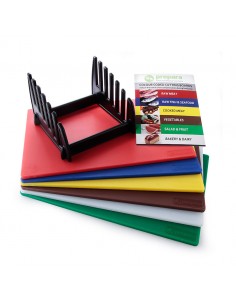 Chopping Boards With Wall Chart And Rack