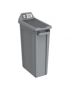 Recycling Station 1 Stream General 87 Litres Grey