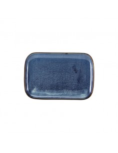 Terra Porcelain Aqua Rectangular Plate 34 X23.5cm 2
