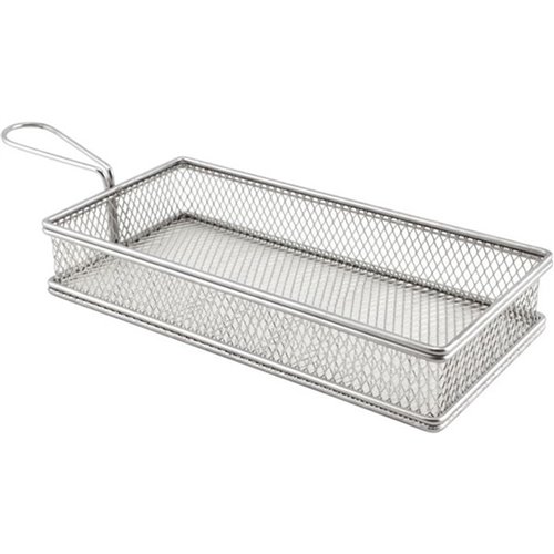 Serving Fry Basket 26 x 13cm Stainless Steel
