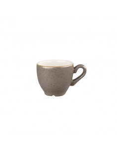 Stonecast Peppercorn Grey Espresso Cup 3oz 2