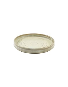 Terra Porcelain Matt Grey Presentation Plate 21cm 2