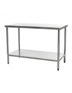 Stalwart Centre Table with Undershelf - 1500 x600mm