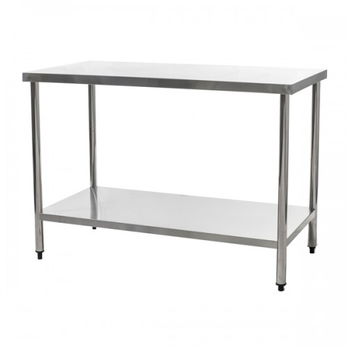 Stalwart Centre Table with Undershelf - 1800 x600mm